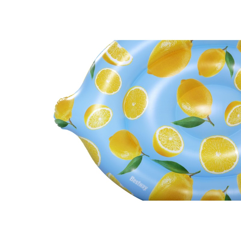 Ile gonflable parfumée citron Scentsational™ Lemon 176 x 123 cm