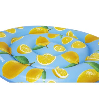 Ile gonflable parfumée citron Scentsational™ Lemon 176 x 123 cm