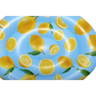Ile gonflable parfumée citron Scentsational™ Lemon 176 x 123 cm