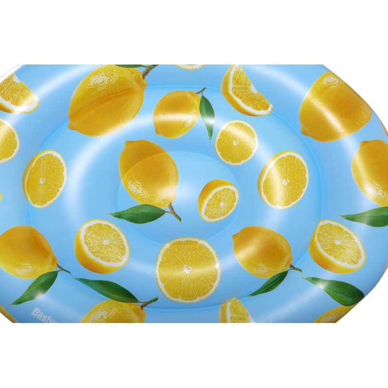 Ile gonflable parfumée citron Scentsational™ Lemon 176 x 123 cm