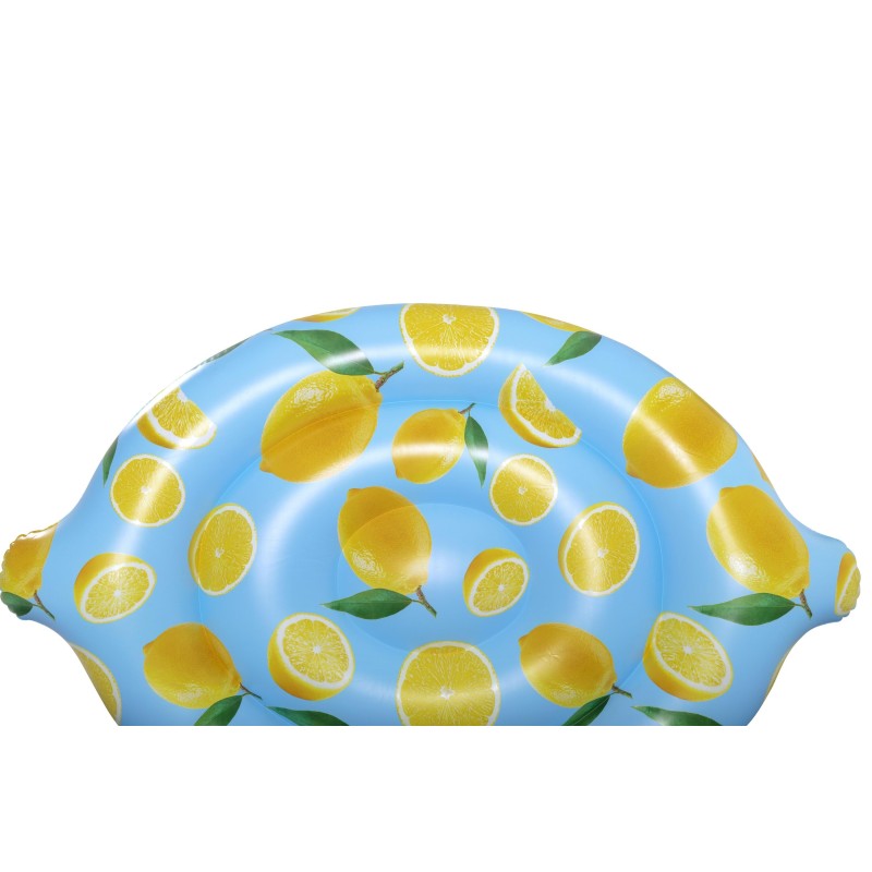 Ile gonflable parfumée citron Scentsational™ Lemon 176 x 123 cm