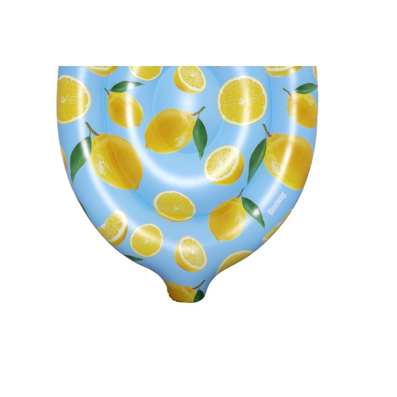 Ile gonflable parfumée citron Scentsational™ Lemon 176 x 123 cm