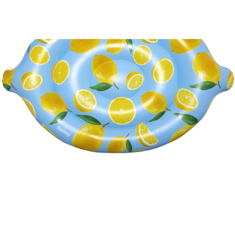Ile gonflable parfumée citron Scentsational™ Lemon 176 x 123 cm
