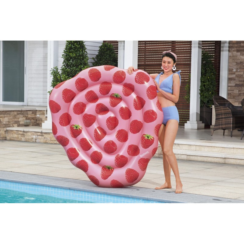 Matelas de piscine parfumé à la framboise Scentsational