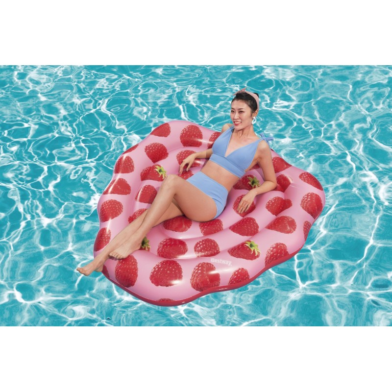 Matelas de piscine parfumé à la framboise Scentsational