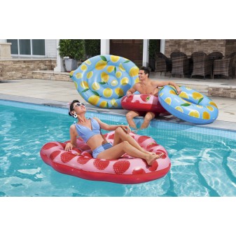 Matelas de piscine parfumé à la framboise Scentsational