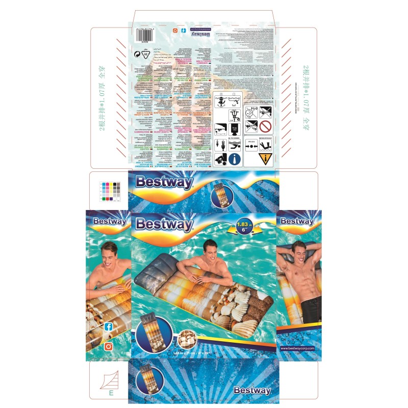 Matelas de piscine Seagull's View 183 cm