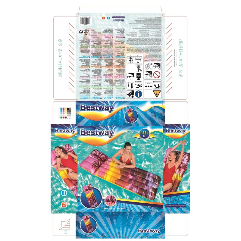 Matelas de piscine Seagull's View 183 cm