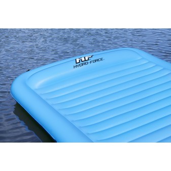 Plateforme flottante Sun Soaker™, 290 x 191 cm, 4 places, 360 kg max, 4 boucles Clasp 'N GO™ connectables