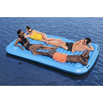 Plateforme flottante Sun Soaker™, 290 x 191 cm, 4 places, 360 kg max, 4 boucles Clasp 'N GO™ connectables