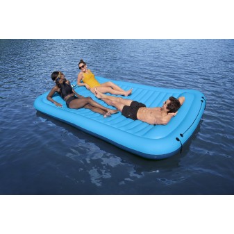Plateforme flottante Sun Soaker™, 290 x 191 cm, 4 places, 360 kg max, 4 boucles Clasp 'N GO™ connectables