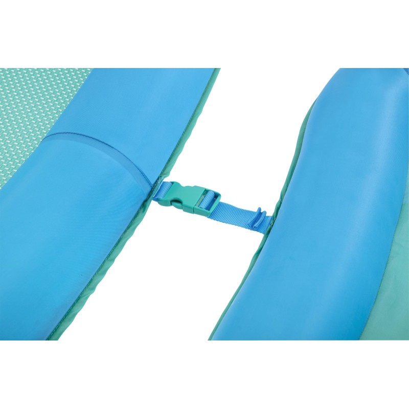 Matelas Flex'N'Fold™ 171 x 94 x 16 cm, 1 adulte + 1 animal, 130 + 10 kg, porte gobelet, coussin intégré, fond maille