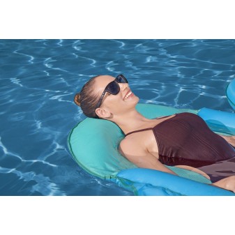 Matelas Flex'N'Fold™ 171 x 94 x 16 cm, 1 adulte + 1 animal, 130 + 10 kg, porte gobelet, coussin intégré, fond maille