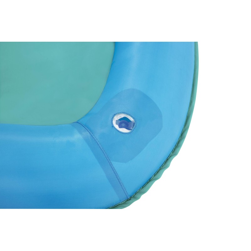 Matelas Flex'N'Fold™ 171 x 94 x 16 cm, 1 adulte + 1 animal, 130 + 10 kg, porte gobelet, coussin intégré, fond maille