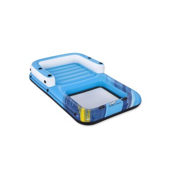 Ile géante Summer Oasis™ 3,05 x 1,86 x 58 cm, 4 adultes (360kg), Inflata-Shield™, 4 porte-gobelets, fond maille filet