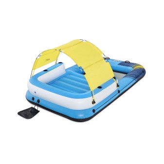 Ile géante Summer Oasis™ 3,05 x 1,86 x 58 cm, 4 adultes (360kg), Inflata-Shield™, 4 porte-gobelets, fond maille filet