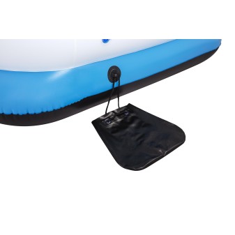 Ile géante Summer Oasis™ 3,05 x 1,86 x 58 cm, 4 adultes (360kg), Inflata-Shield™, 4 porte-gobelets, fond maille filet