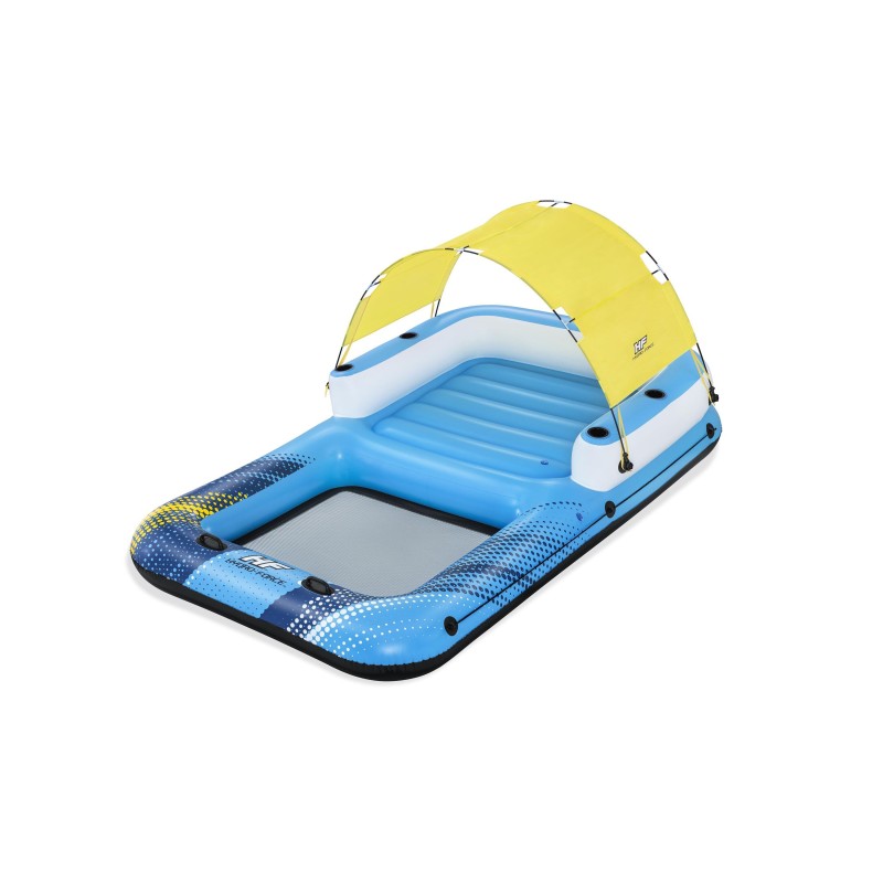 Ile géante Summer Oasis™ 3,05 x 1,86 x 58 cm, 4 adultes (360kg), Inflata-Shield™, 4 porte-gobelets, fond maille filet