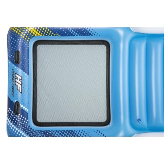 Ile géante Summer Oasis™ 3,05 x 1,86 x 58 cm, 4 adultes (360kg), Inflata-Shield™, 4 porte-gobelets, fond maille filet