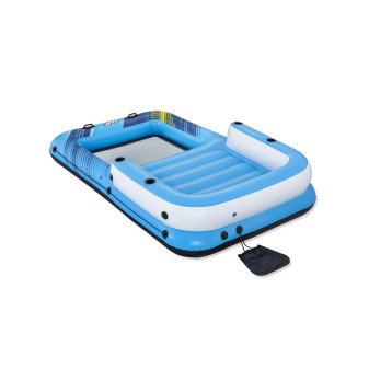 Ile géante Summer Oasis™ 3,05 x 1,86 x 58 cm, 4 adultes (360kg), Inflata-Shield™, 4 porte-gobelets, fond maille filet