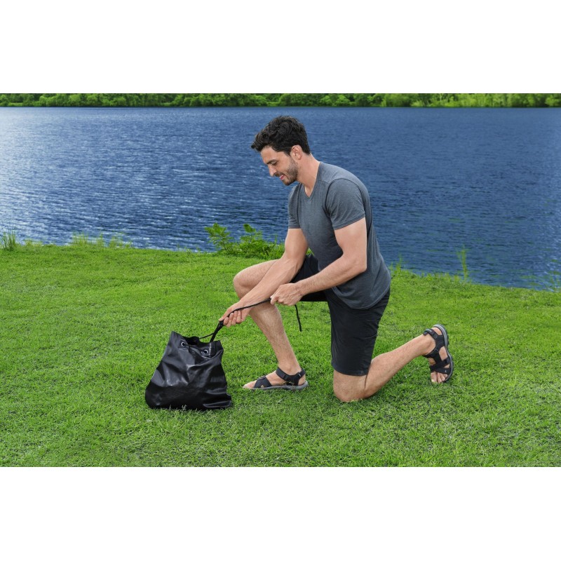 Ile géante Summer Oasis™ 3,05 x 1,86 x 58 cm, 4 adultes (360kg), Inflata-Shield™, 4 porte-gobelets, fond maille filet
