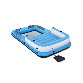 Ile géante Summer Oasis™ 3,05 x 1,86 x 58 cm, 4 adultes (360kg), Inflata-Shield™, 4 porte-gobelets, fond maille filet