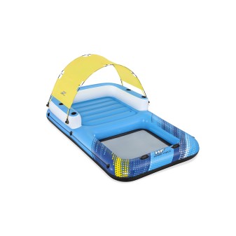 Ile géante Summer Oasis™ 3,05 x 1,86 x 58 cm, 4 adultes (360kg), Inflata-Shield™, 4 porte-gobelets, fond maille filet