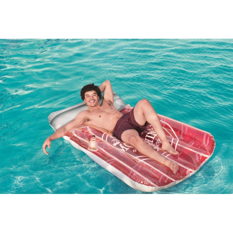 Matelas gonflable plage ou piscine MoonShine 190 x 114 cm