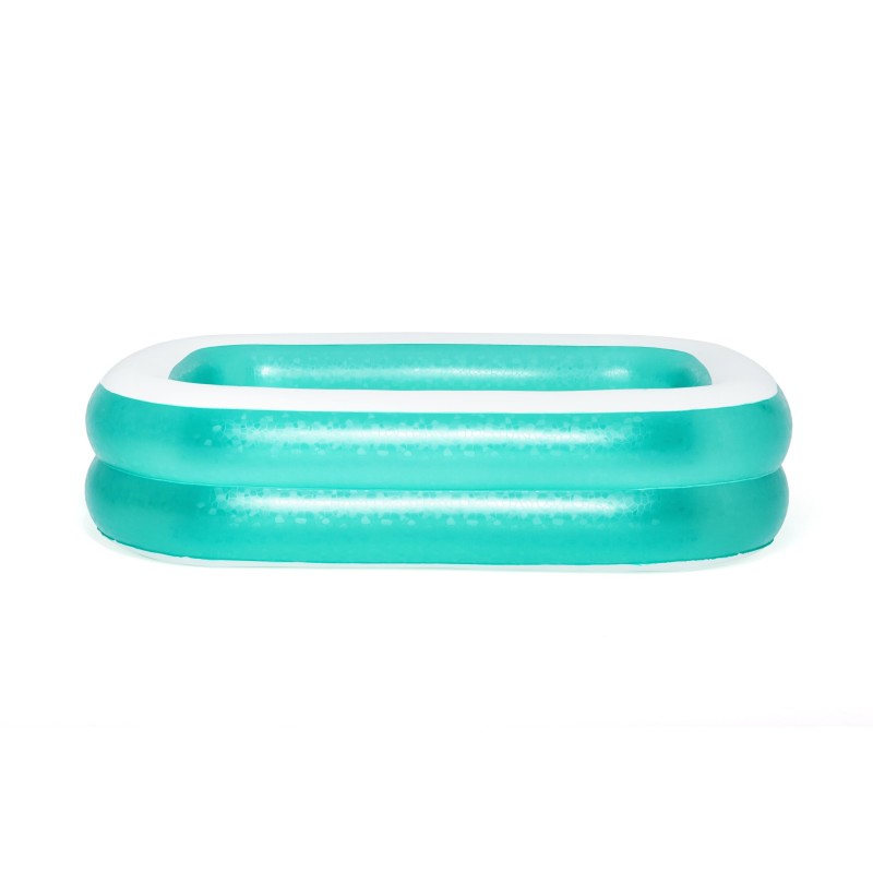 Piscine familiale gonflable translucide 2,00 m x 1,46 m x 48 cm