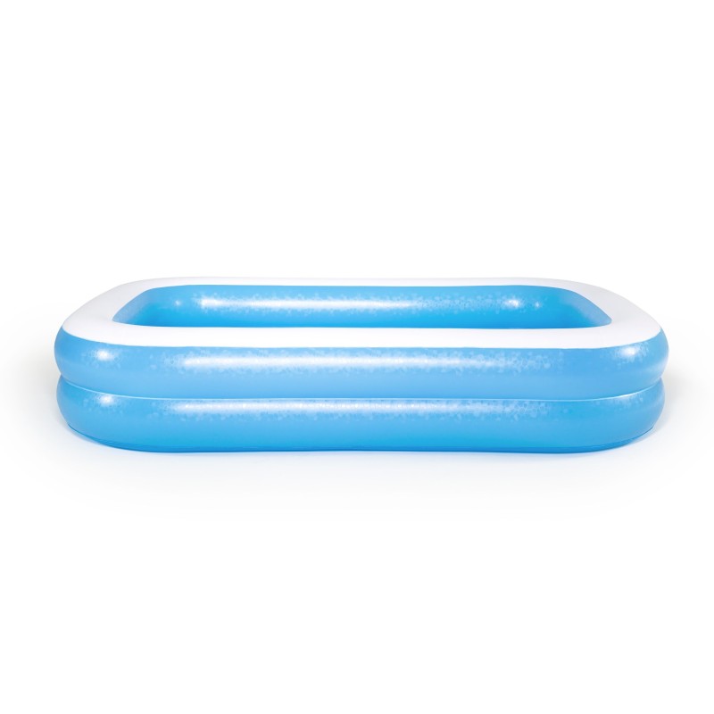 Piscine familiale gonflable translucide 2,62 m x 1,75 m x 51 cm Piscine familiale gonflable translucide 2,62 m x 1,75 m x 51 cm