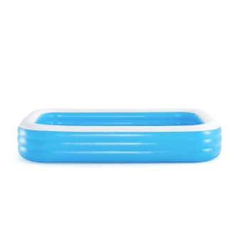 Piscine familiale gonflable translucide 3,05 m x 1,83 m x 56 cm Piscine familiale gonflable translucide 3,05 m x 1,83 m x 56 cm