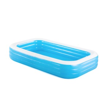 Piscine familiale gonflable translucide 3,05 m x 1,83 m x 56 cm Piscine familiale gonflable translucide 3,05 m x 1,83 m x 56 cm