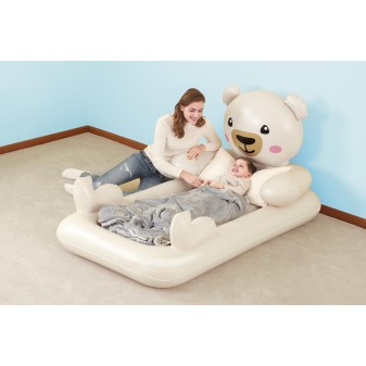 Lit gonflable enfant Nounours Up In & Over 188 x 102 x 89 cm