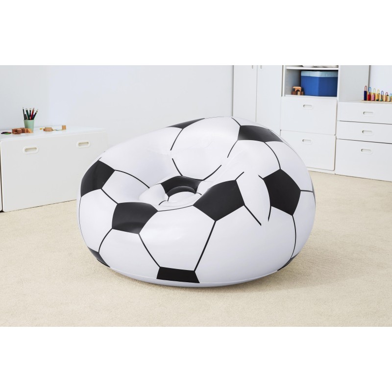 Fauteuil gonflable ballon de foot Beanless™ Soccer Ball pour enfants