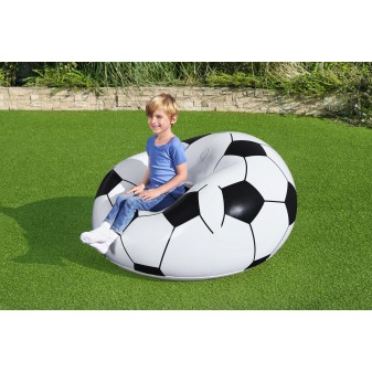 Fauteuil gonflable ballon de foot Beanless™ Soccer Ball pour enfants
