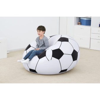Fauteuil gonflable ballon de foot Beanless™ Soccer Ball pour enfants