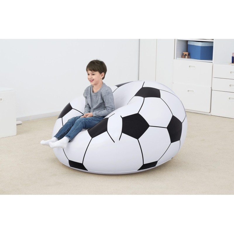 Fauteuil gonflable ballon de foot Beanless™ Soccer Ball pour enfants