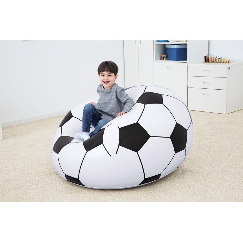Fauteuil gonflable ballon de foot Beanless™ Soccer Ball pour enfants