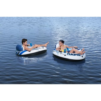 Bouée gonflable ronde Rapid Rider diamètre 135 cm