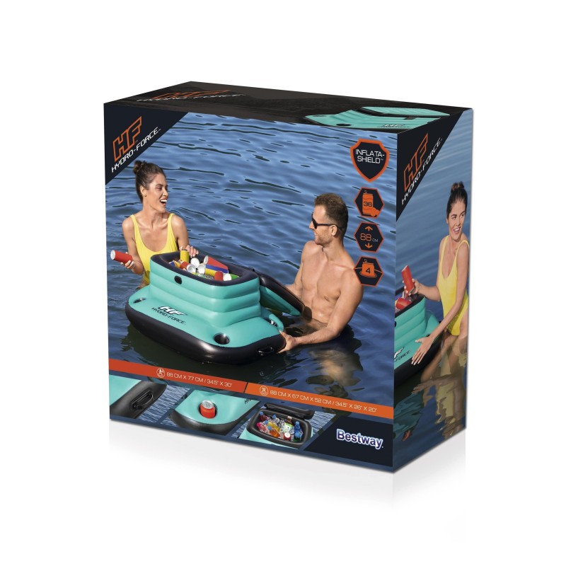 Glacière gonflable flottante isotherme 37.5 L