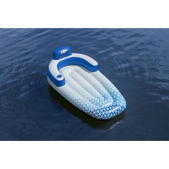 Matelas gonflable piscine 1 place Indigo Wave 191 x 107 cm Matelas gonflable piscine 1 place Indigo Wave 191 x 107 cm