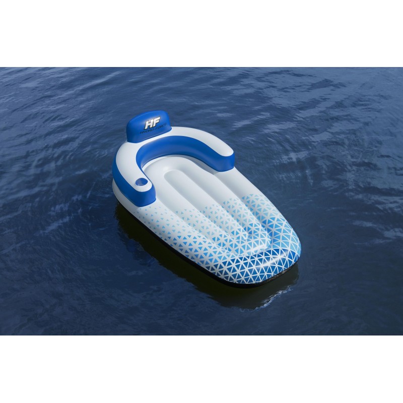 Matelas gonflable piscine 1 place Indigo Wave 191 x 107 cm Matelas gonflable piscine 1 place Indigo Wave 191 x 107 cm
