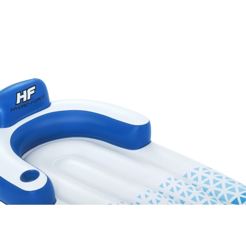 Matelas gonflable piscine 1 place Indigo Wave 191 x 107 cm Matelas gonflable piscine 1 place Indigo Wave 191 x 107 cm