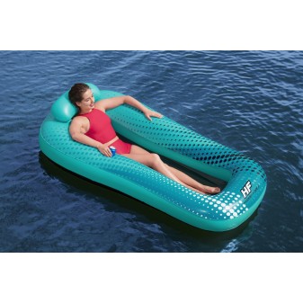 Matelas gonflable piscine 1 place filet Sol Venture 198 x 119 cm