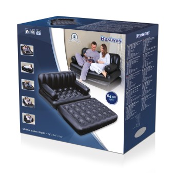 Canapé gonflable multifonctions MultiMax 5-en-1