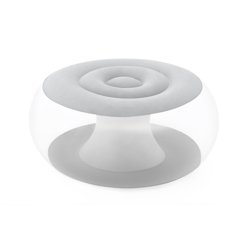 Pouf gonflable rond avec LED multicolore 82 x 82 x 41 cm Pouf gonflable rond avec LED multicolore 82 x 82 x 41 cm