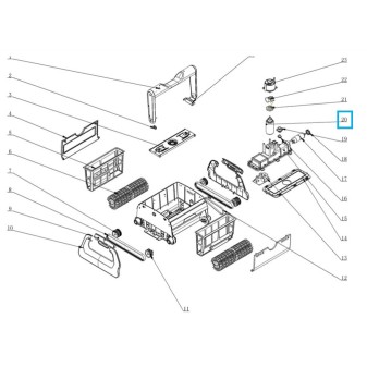 Moteur pompe pour robot CLEAN O² 18265