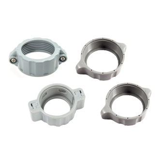 Kit ecrous à oeillets et bague de serrage entrée/sortie pour pompes LAY-Z-SPA HydroJet Pro Bestway