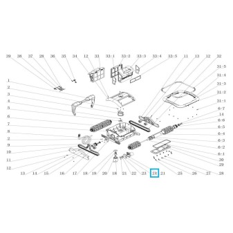Mousse 5mm pour robot RAPTOR 58481