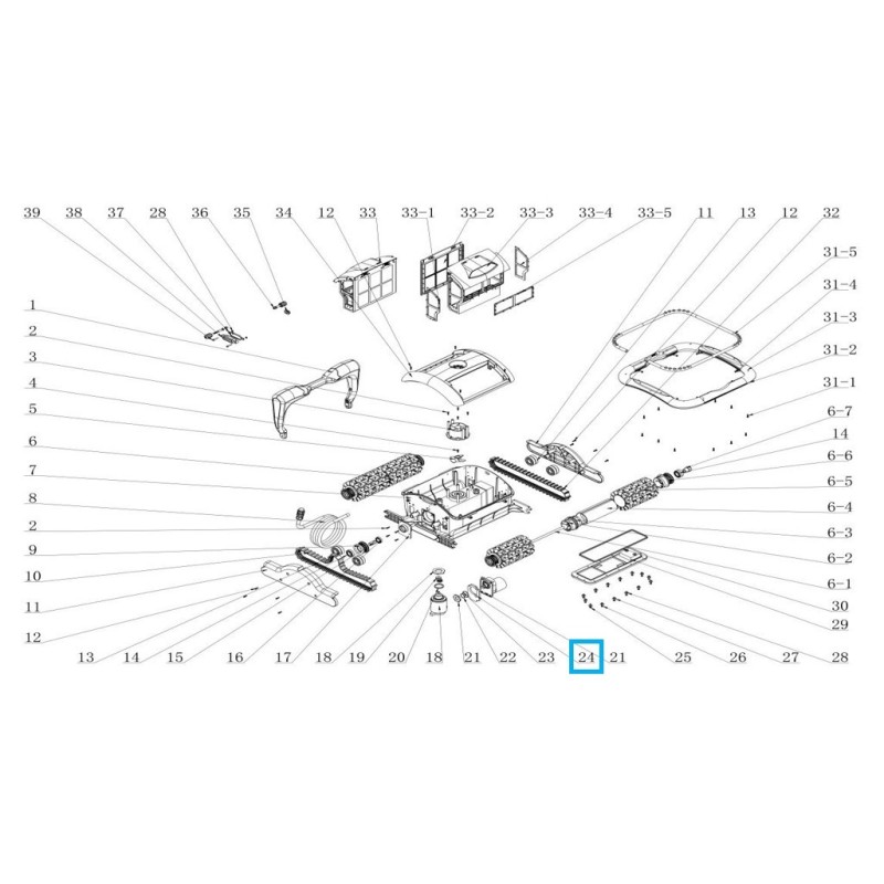 Mousse 5mm pour robot RAPTOR 58481